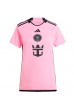 Inter Miami Lionel Messi #10 Fotballdrakt Hjemme Klær Dame 2024-25 Korte ermer